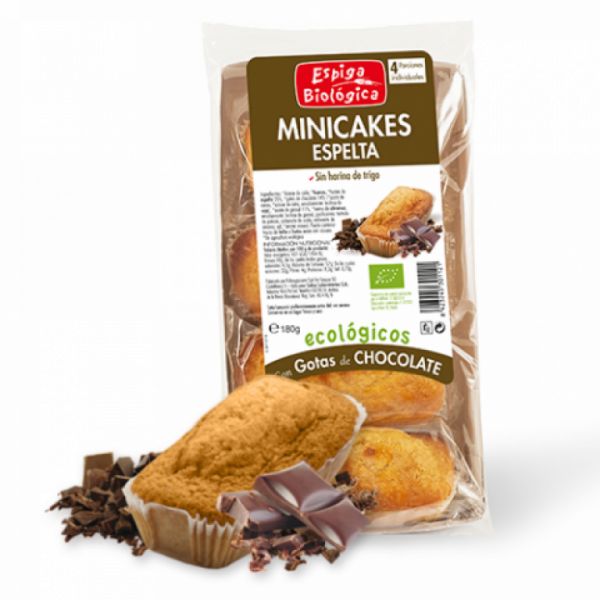 E.BIO MINICAKE CHOCOLATE ESPELTA ECO 4x45 g