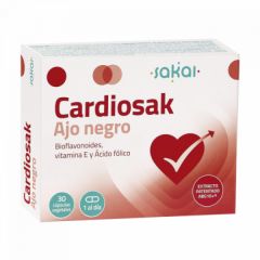 Comprar SAKAI Cardiosak Alho Negro 30 Cápsulas De De 13,94€