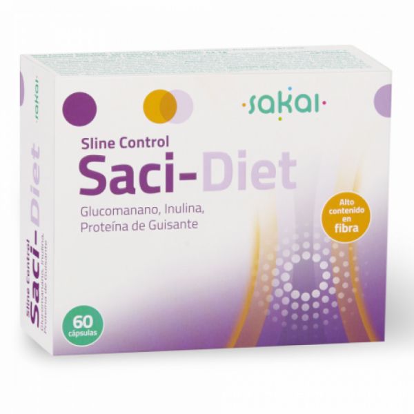 SLINE CONTROL SACI-DIET 60 Cápsulas - SAKAI