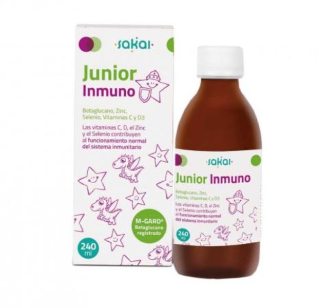 Garrafa JUNIOR IMMUNO 240 ml - SAKAI