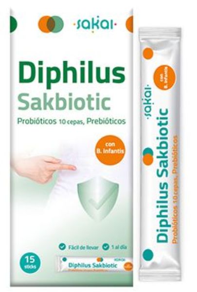 Diphilus Sakbiotic 15 bastões - SAKAI