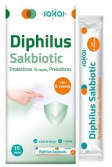 Comprar SAKAI Diphilus Sakbiotic 15 bastões De De 10,77€