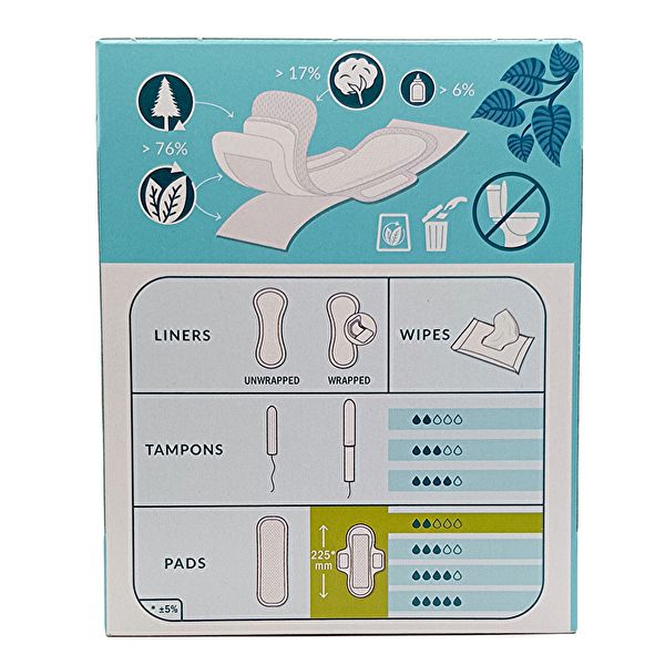 Ultra Regular Pads With Wings 14 Units - NATRACARE Img 2