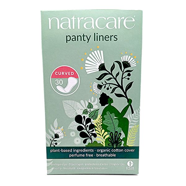 Natural Curved Daily Panty Liners 30 Units