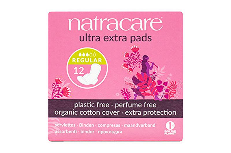 Ultra Extra Regular Pads mit gefalteten Flügeln, 12 Einheiten