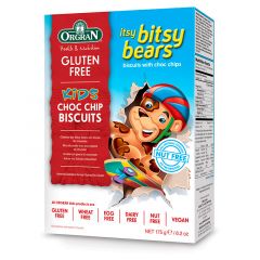 Buy ORGRAN COOKIES BEARS WITH CHOCO 175g By 3,91€