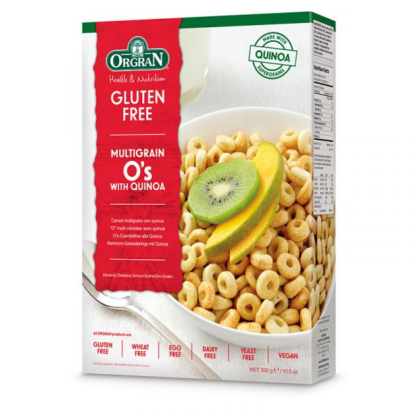 O'S QUINOA, MULTICEREAL COM QUINOA - ORGRAN