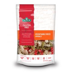 Buy ORGRAN SPIRALS VEGETABLE PASTA RICE 250gr By 3,06€