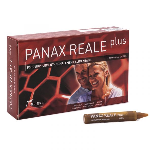 PANAX REALE MAIS GELÉIA REAL, GINSENG, VITAMINA C