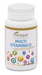 Buy PLANTAPOL MULTIVITAMINIC CHEWABLE 60 TABLETS 1,500 MG By 12,46€