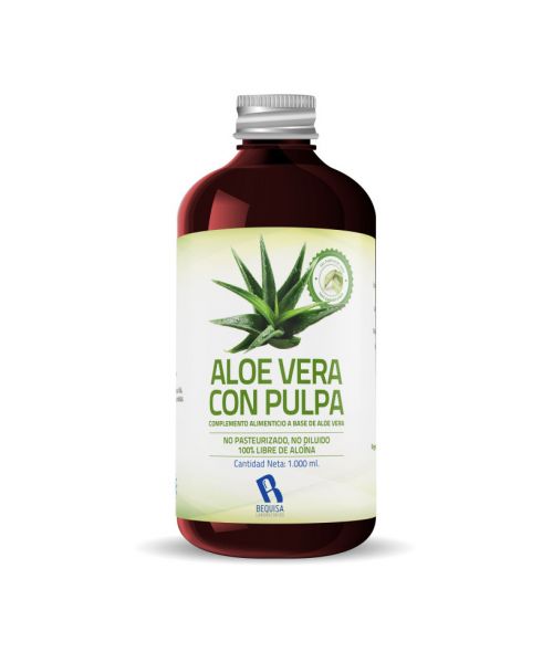 Aloe Vera com Polpa 1 Litro - BEQUISA