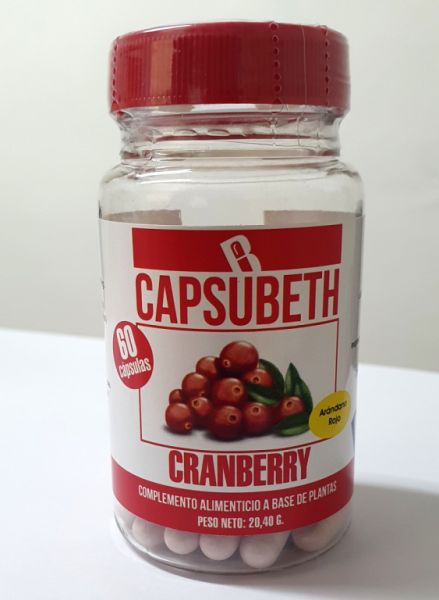 Capsubeth Canneberge 60 Gélules - FRAN BETH