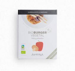 Buy AHIMSA Burger seitan shitake peppers ld bio 160 gr By 3,34€