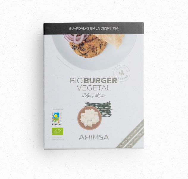 Bio tofu wakame burger ld 160 gr - AHIMSA