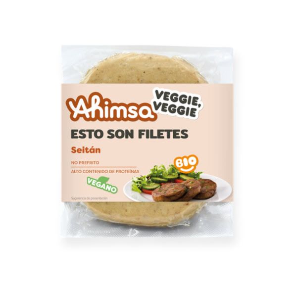 Filé de seitan vegano ld bio 250 g - AHIMSA