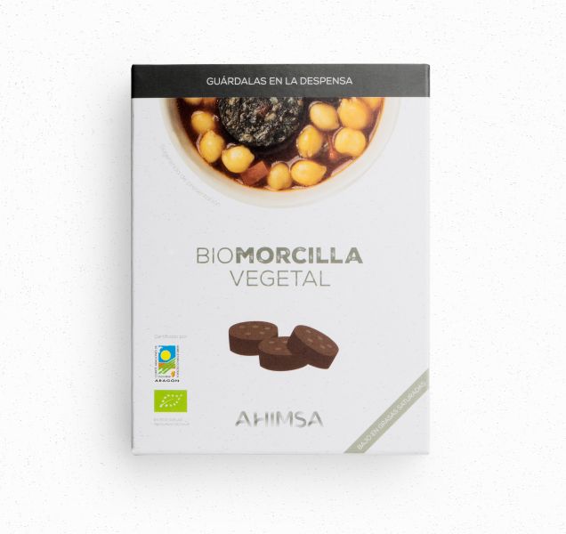 Biologische vegan bloedworst ld 230 gr - AHIMSA