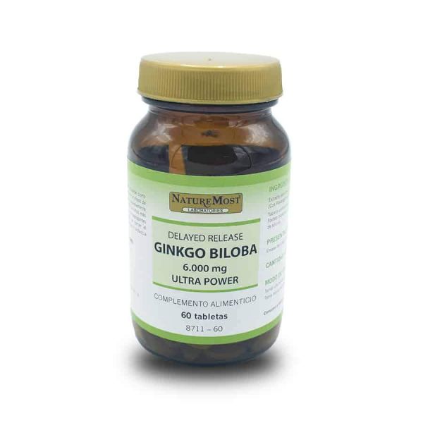 GINKGO BILOBA 6000 ULTRA LEISTUNG 60 Kap