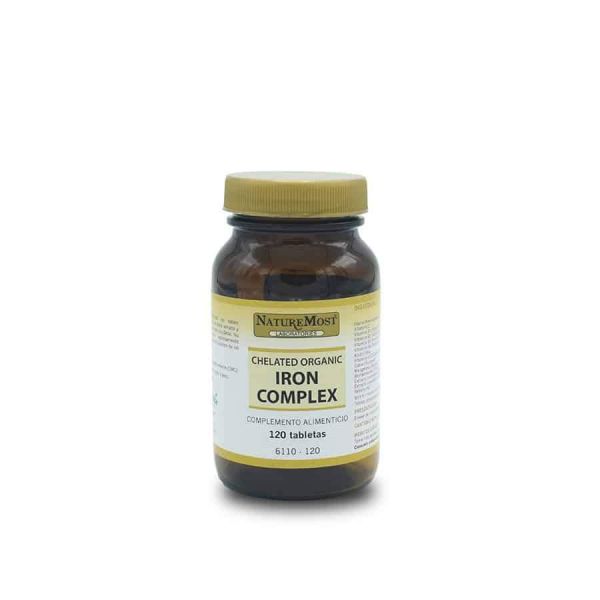 IRON COMPLEX 40 mg 120 comprimidos - NATUREMOST