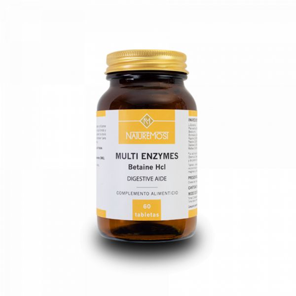 MULTI-ENZYMEN MET BETAINE HCL 60 tabletten