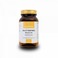 Comprar NATUREMOST MULTIENZIMES AMB BETAINE HCL 60 Tabletes Per 36,80€