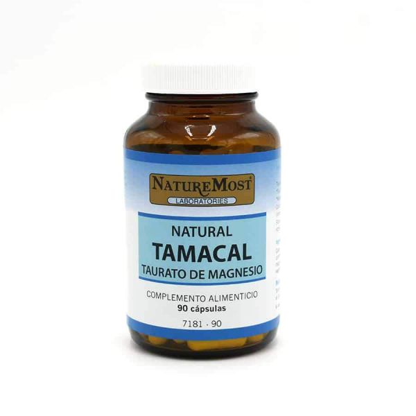 TAMACAL Magnésio Taurato 90 Cap - NATUREMOST