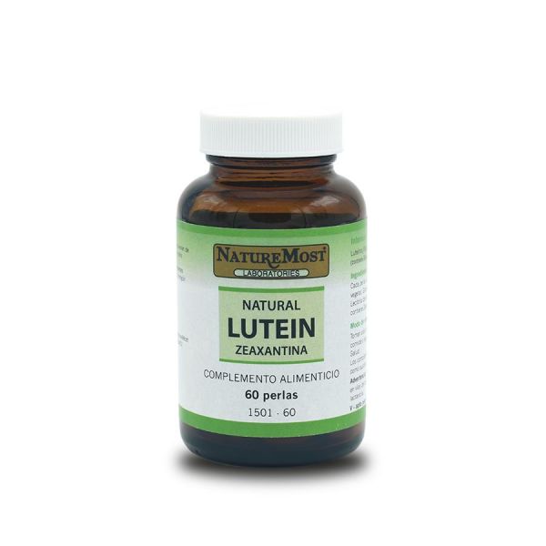 LUTEIN 20 mg 60 pärlor - NATUREMOST