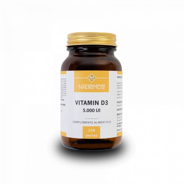 VITAMIN D3 5 000 IE 125 mcg 120 pärlor