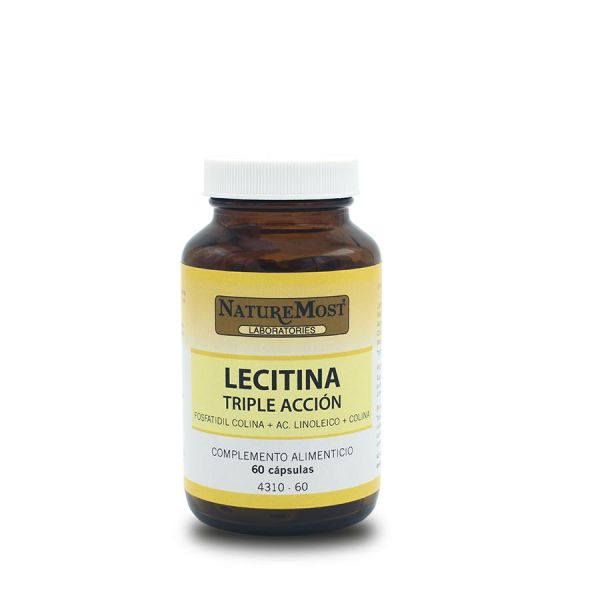 LECITINA TRIPLE ACCION 90 Cap - NATUREMOST