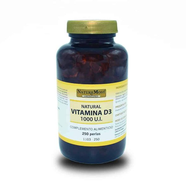 VITAMIN D3 1.000 IE 250 Komp - NATUREMOST