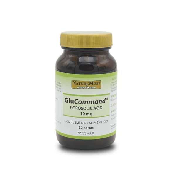 GLUCOMMAND 10 mg Corosolsäure 60 Perlen