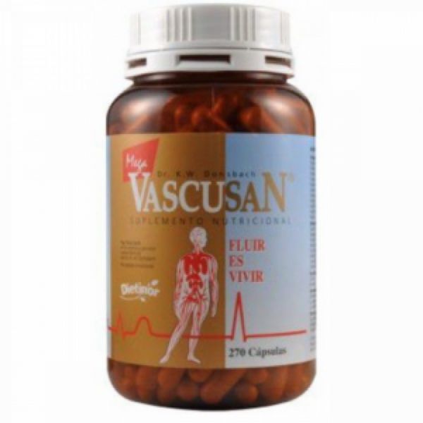 Mega Vascusan 270 Capsule - DIETINOR