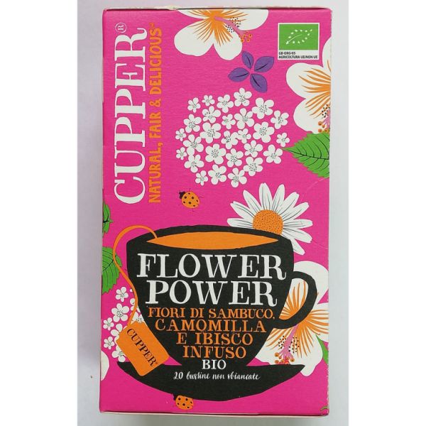 Infusão Flower Power BIO 20 bolsas - CUPPER Img 2