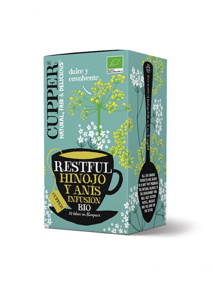 Restful Infusion BIO 20 Bags - CUPPER