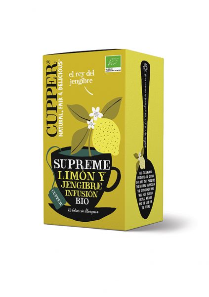 Infusió Ginger Supreme BIO 20 Bosses - CUPPER