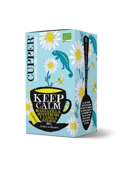 Infusion Keep Calm BIO 20 Bags - CUPPER