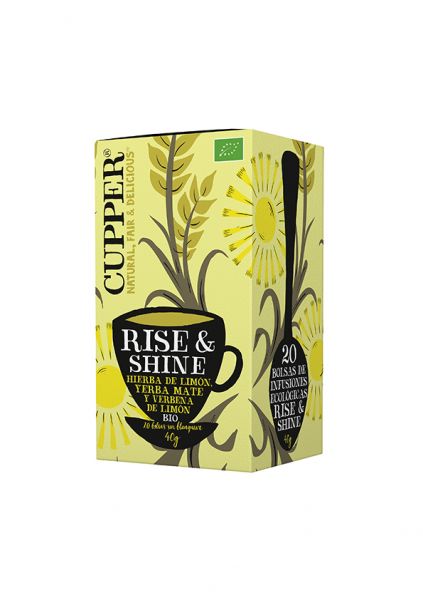 Infusion Rise and Shine BIO 20 bolsas - CUPPER