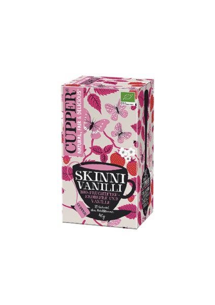 Infusion Fraise et Vanille BIO 20 Sachets - CUPPER