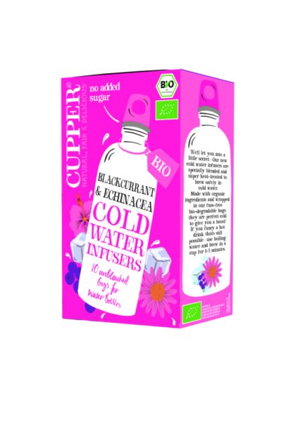 BIO Svarta vinbär och Echinacea Cold Infusion 10 påsar