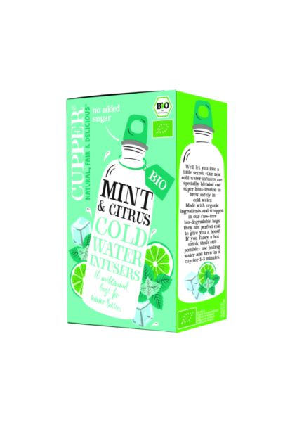 Cold Infusion Mint and Citrus BIO 10 Bags - CUPPER