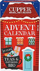 Kopen CUPPER Biologische thee adventskalender Door 4,59€