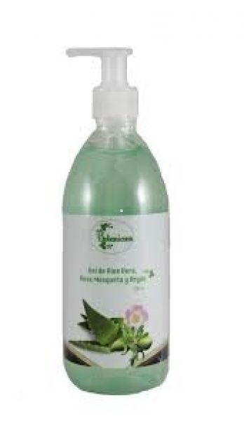 GEL DI ALOE ALLA ROSA E ARGAN 500 ml - NATURLIDER