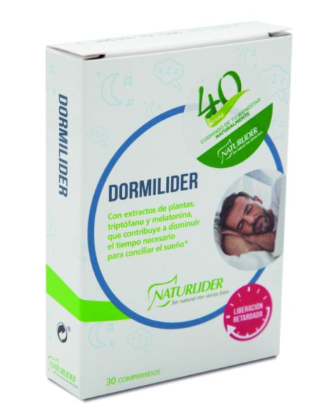 DORMILIDER MELATONINA 30 Comp RETARD - NATURLIDER