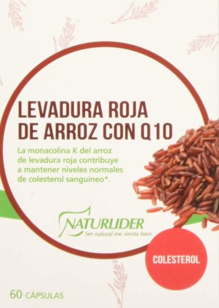 Levadura Roja de Arroz con Q10 60 Cápsulas Vegetales