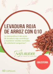 Comprar NATURLIDER Arroz Fermentado Vermelho com Q10 60 Cápsulas Vegetais Por 22,35€