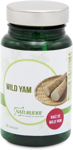 Wild Yam 60 cápsulas vegetais - NATURLIDER