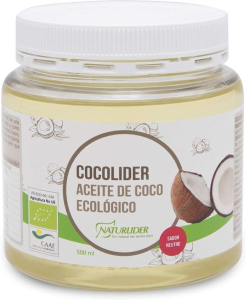 Organic Coconut Oil 500 ml - NATURLIDER