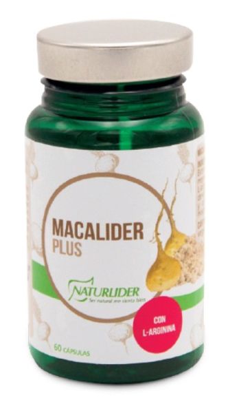 Maca Plus 30 Cápsulas Vegetais. MACALIDER