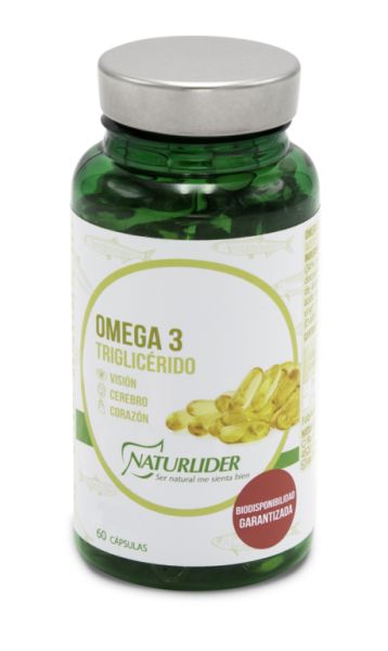 Omega 3 Triglicèrid 60 Perles - NATURLIDER