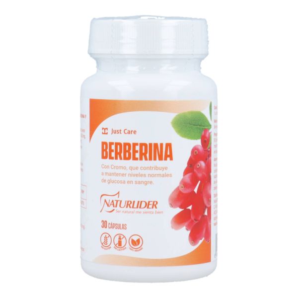 Berberina 30 Cápsulas Vegetais - NATURLIDER