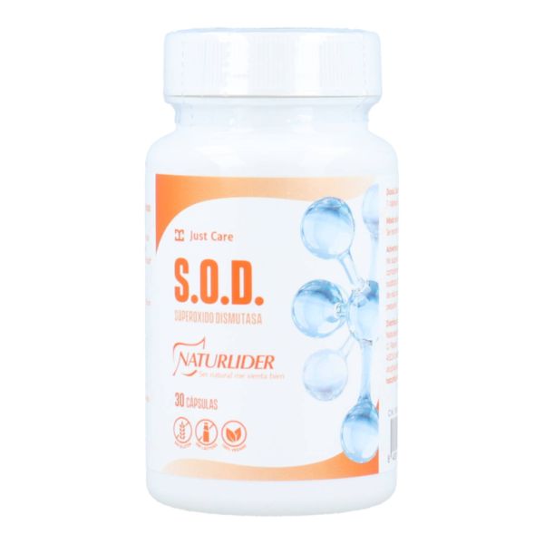 SOD Superoxide Dismutase, 30 Vegetable Capsules